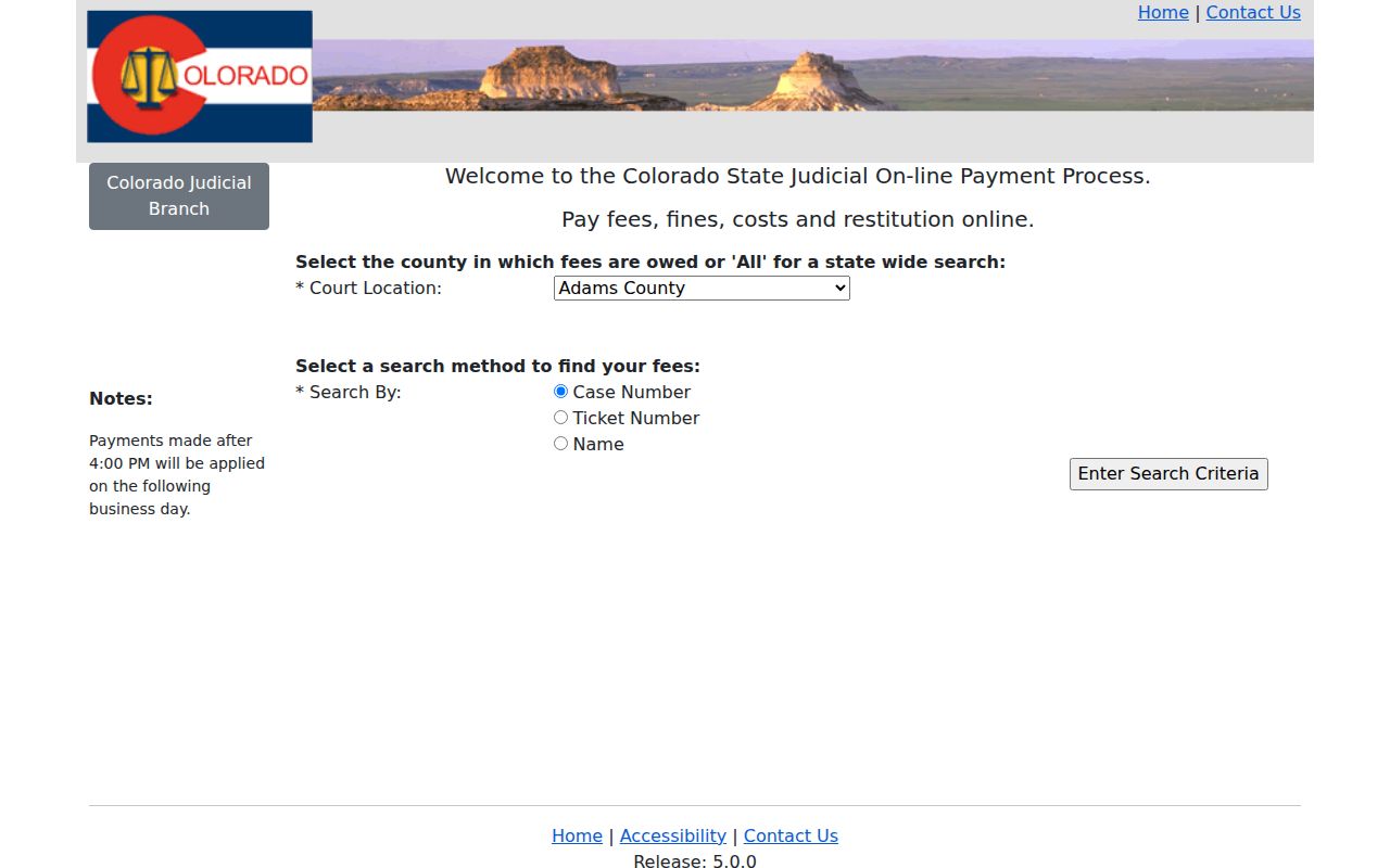 Rio Grande County warrant search official payment controls